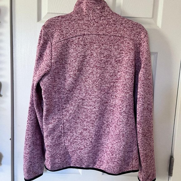Dolce Vida, Pink Sweater Fleece Zip up, Extra Large, XL - Picture 5 of 7